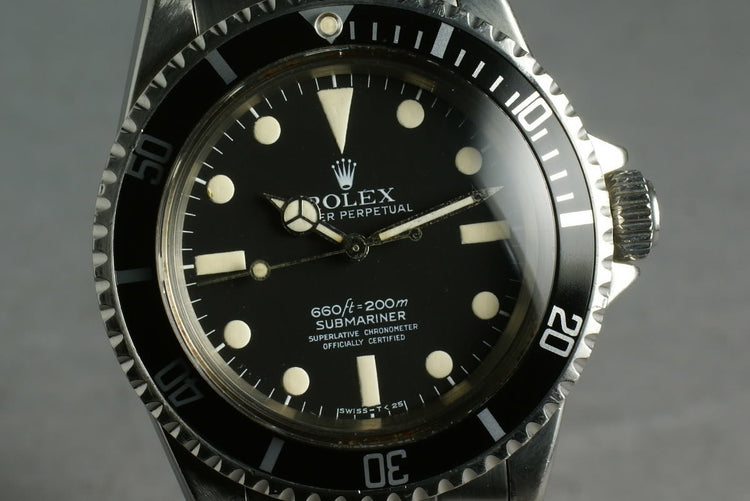 Rolex Submariner 5512 Mark 1 Maxi 4 line