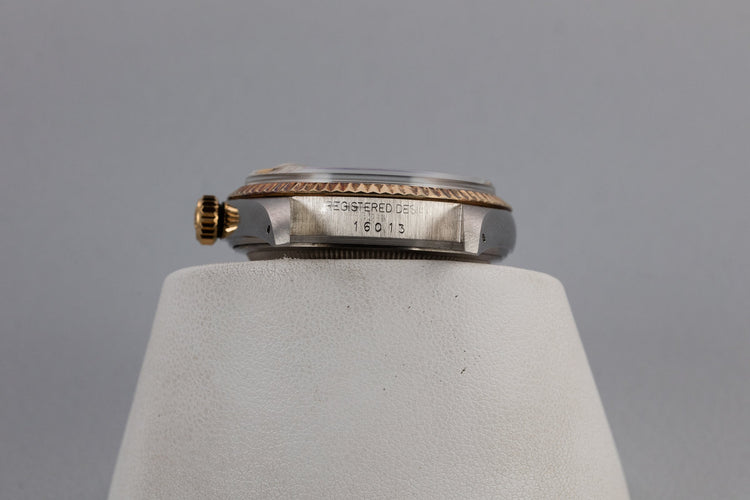 1980 Rolex Two-Tone DateJust 16013 With Matte Gold "Buckley" Dial