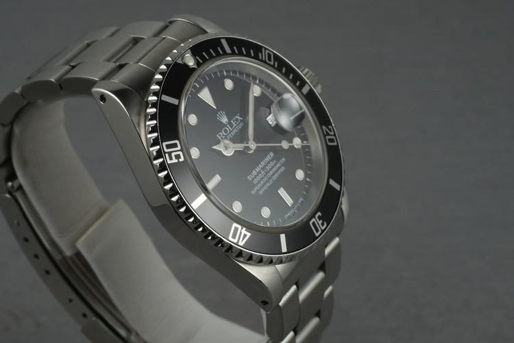 1995 Rolex Submariner 16610