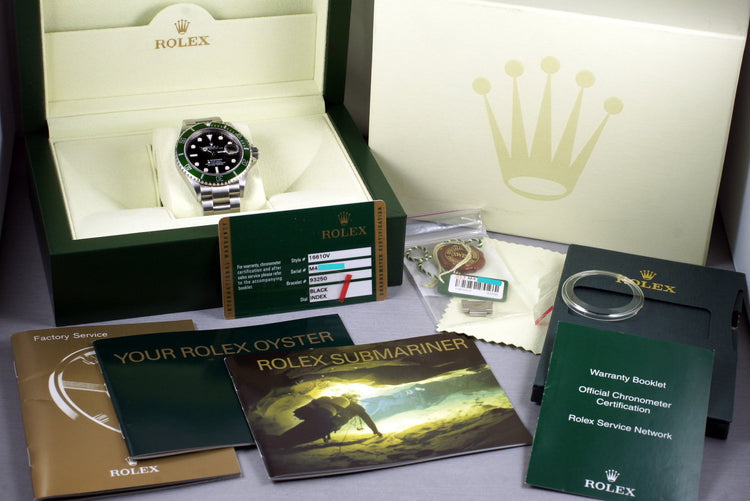 2007 Rolex Submariner 16610V with Box and Papers
