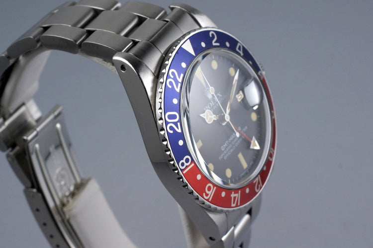 1981 Rolex GMT 16750 with Box and Papers