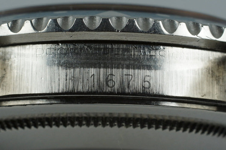 1978 Rolex GMT 1675 with Dark Orange Patina