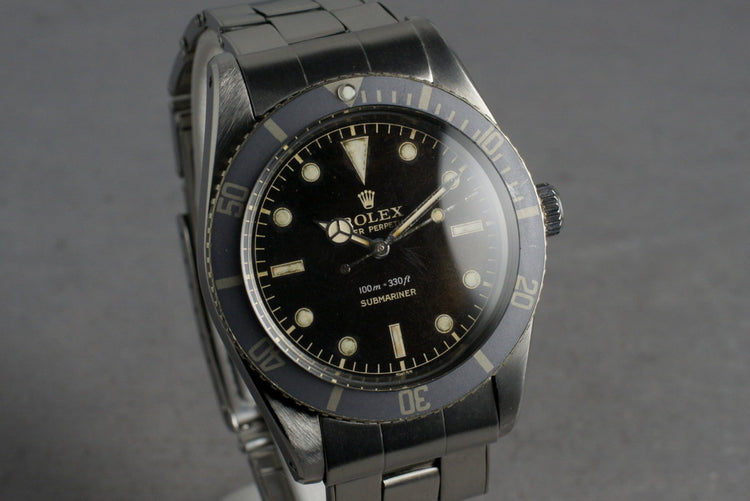 1957 Rolex Spider Dial Submariner 6536-1