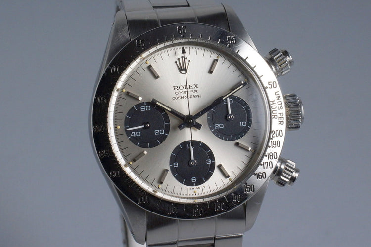 1972 Rolex Daytona 6265 Silver ROC Dial with Box and Papers