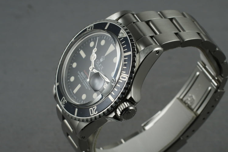 1972 Rolex Red Submariner 1680 Mark 6