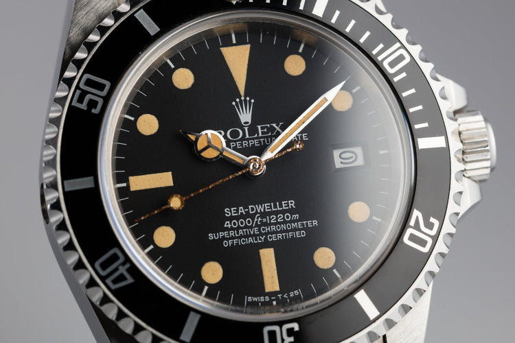 1980 Rolex Sea-Dweller 16660 Matte Dial
