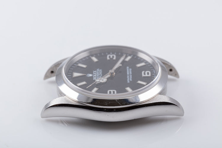 2000 Unpolished Rolex Explorer 114270 Swiss with Box Papers & Service Card