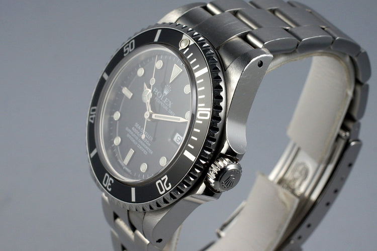 2000 Rolex Sea Dweller 16600 with Box and Papers