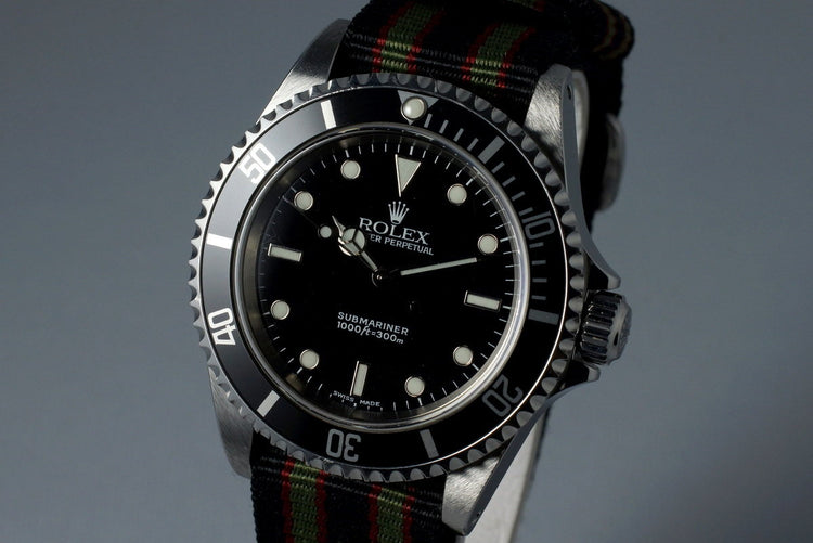 2001 Rolex Submariner 14060M