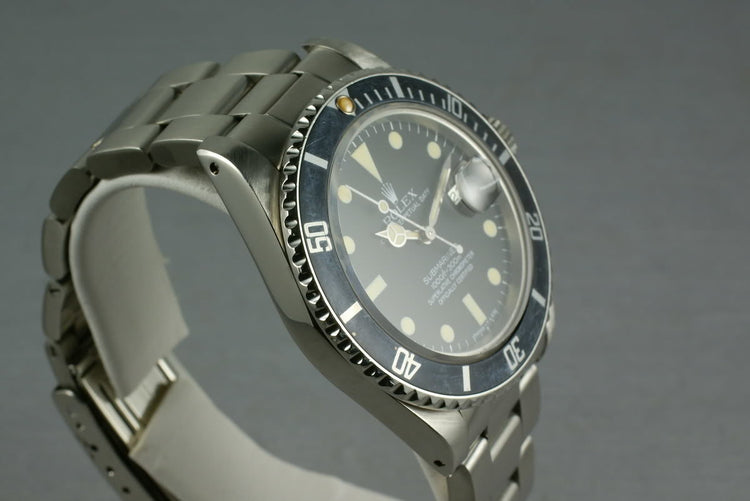 Rolex Submariner 16800 Matte Dial Box and Papers