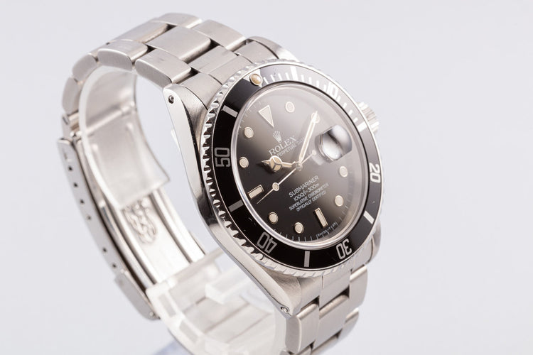 1985 Rolex Submariner 16800