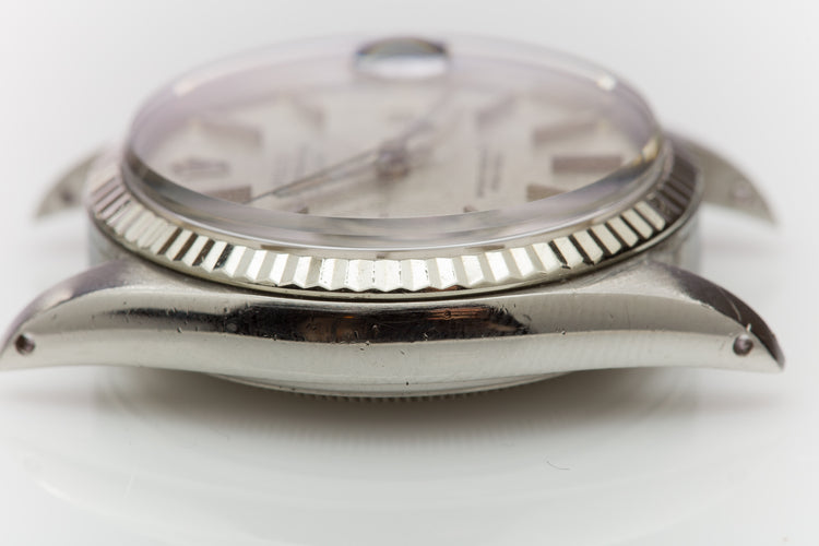 1983 ROLEX DateJust 16014 with Silver Linen Dial