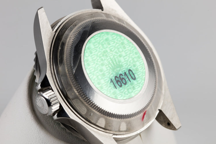 2005 Rolex Green Submariner 16610