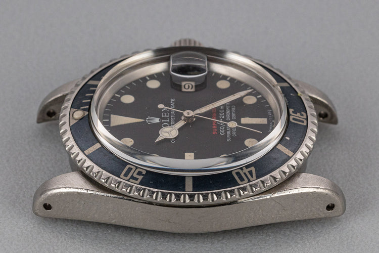 1970 Rolex Red Submariner 1680 MK IV Dial with Service Papers