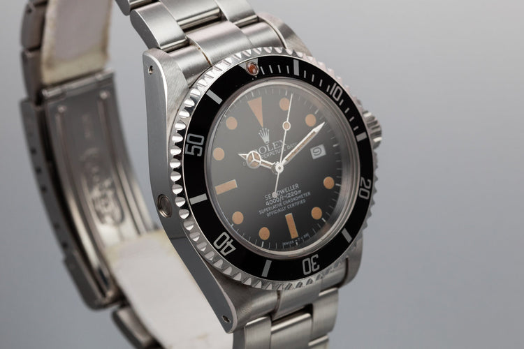 1982 Rolex Sea-Dweller 16660 MK I Dial with Box and Papers