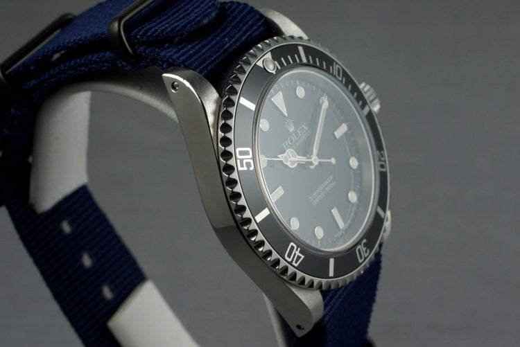 2004 Rolex Submariner 14060 with Box and Papers