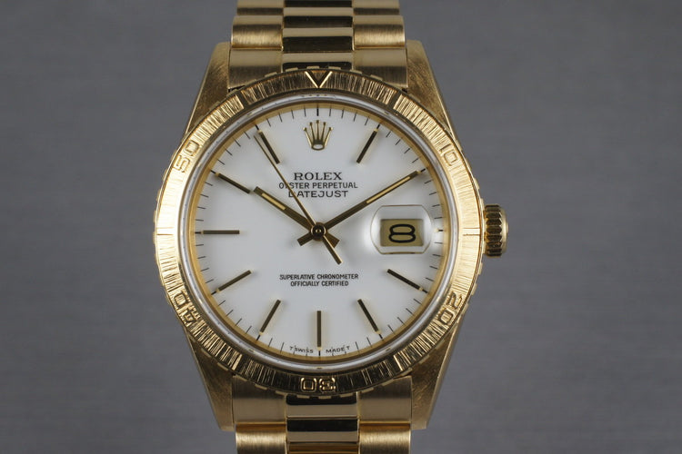 1980 Rolex YG Thunderbird 16258 with President Band
