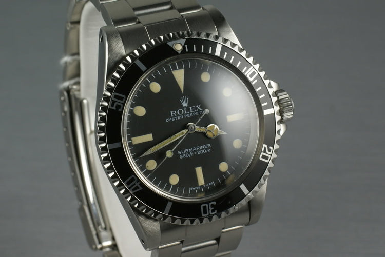 Rolex Submariner 5513 Mark II Maxi Dial