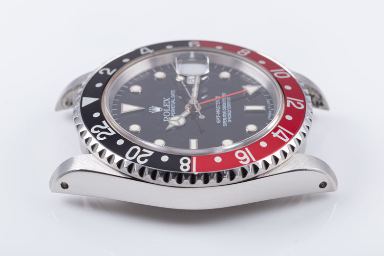 1995 Rolex GMT Master II 16710 "Coke" Bezel with Caseback Sticker