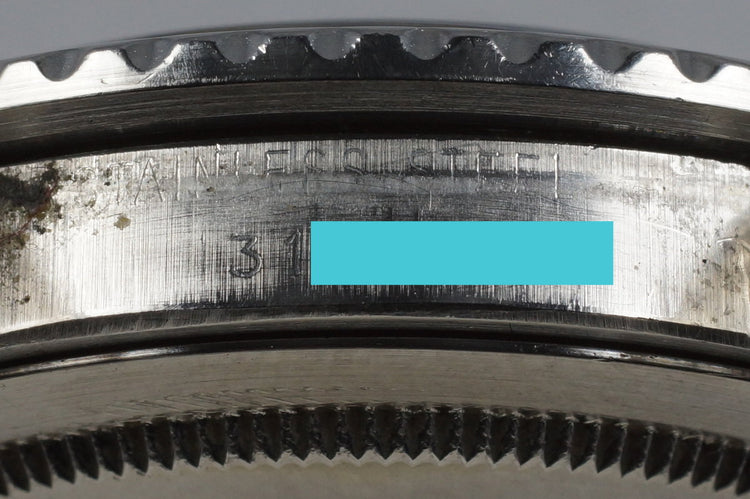 1971 Rolex GMT 1675 Service Dial