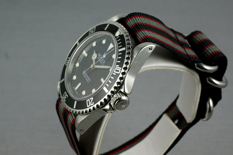 Rolex Submariner 14060 D serial on Nato