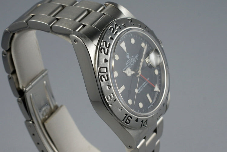 1984 Rolex Explorer II 16550 Black Dial