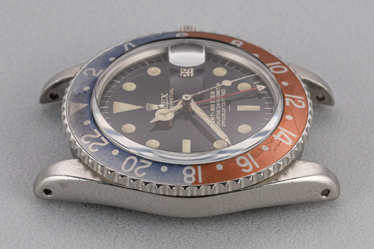 1963 Rolex PCG GMT-Master 1675 Underline Gilt Dial