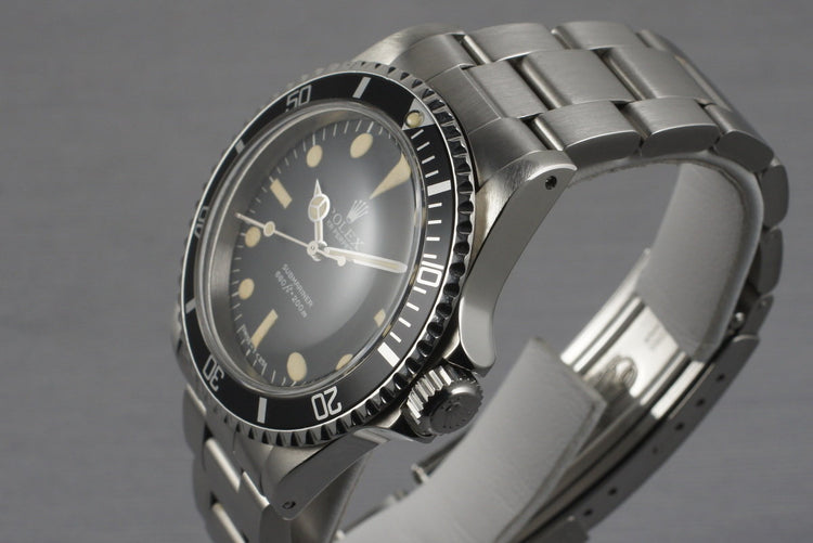 1979 Rolex Submariner 5513 Mark 3 Maxi Dial