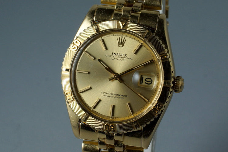 1973 Rolex YG DateJust Thunderbird 1625