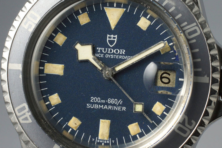 1968 Tudor Submariner 7021/0 Blue Snowflake Dial with "Ghost" Insert