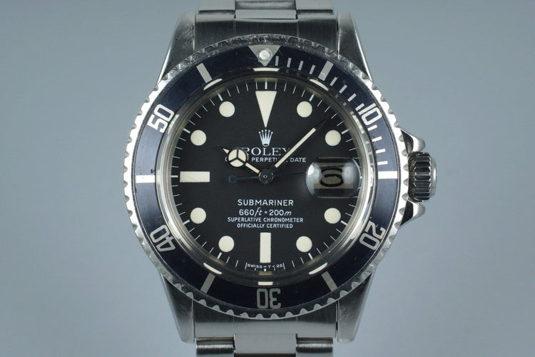 1977 Rolex Submariner 1680