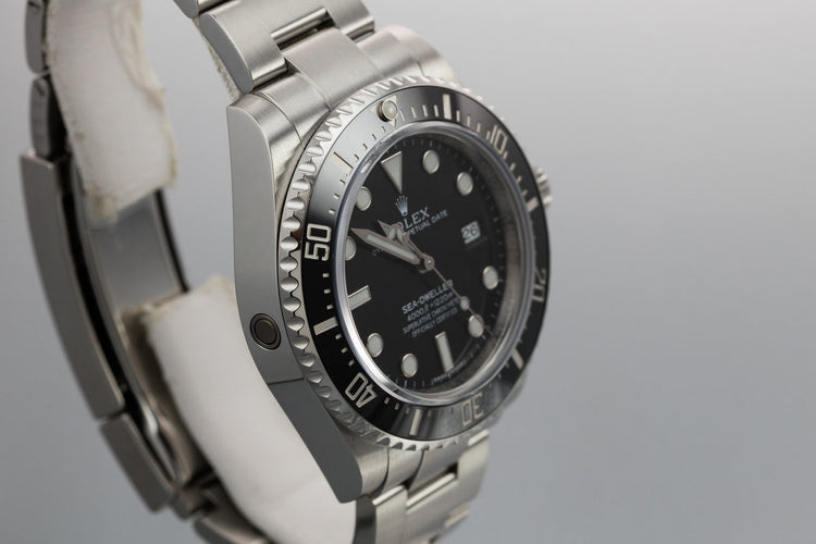 2017 Rolex Ceramic Sea Dweller 116600 with Box and Papers
