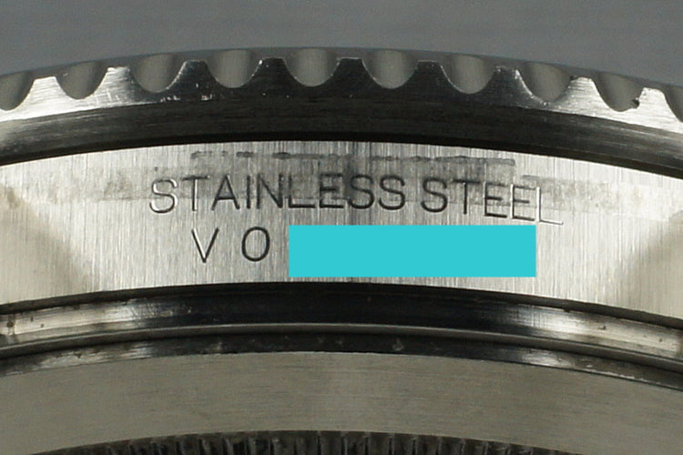 2009 Rolex Green Submariner 16610T Mark V Dial