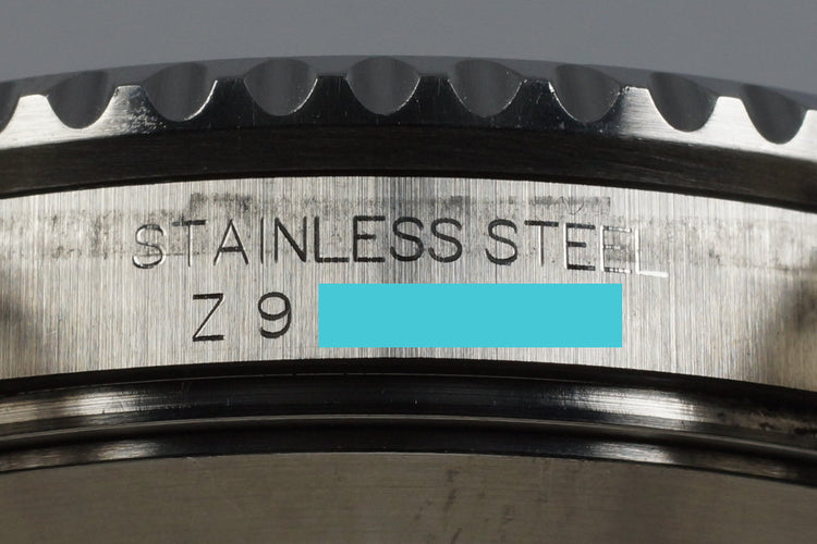 2006 Rolex Green Submariner 16610LV