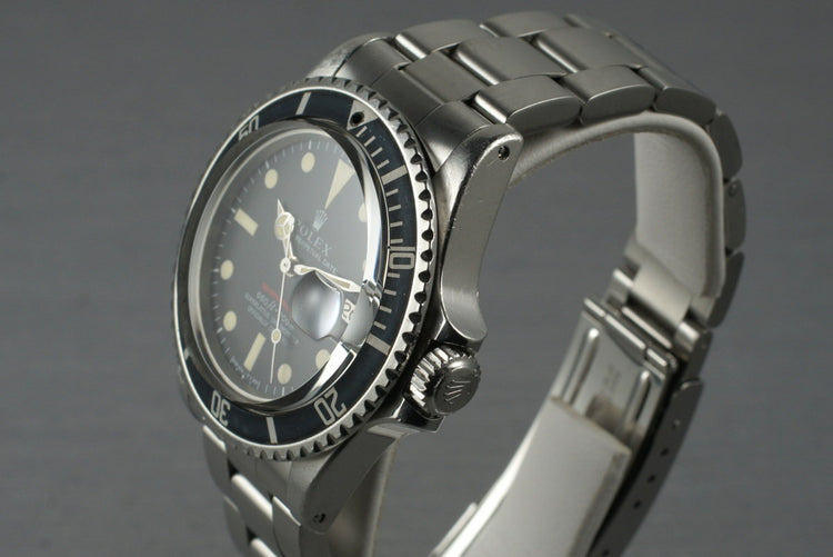 1970 Rolex Red Submariner 1680 Mark IV