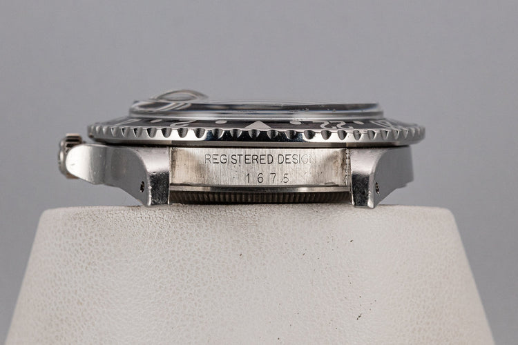 FS: 1979 Rolex GMT-Master 1675 Radial Dial with Black Bezel with Papers