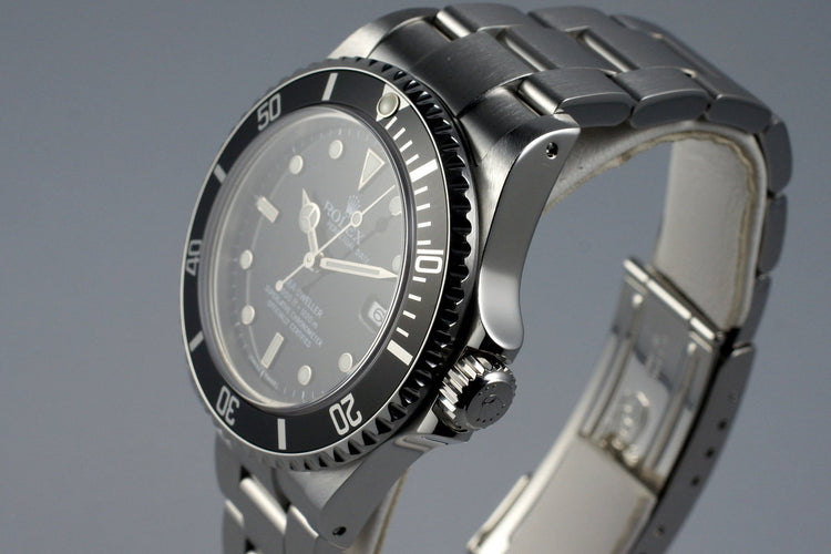 2000 Rolex Sea Dweller 16600