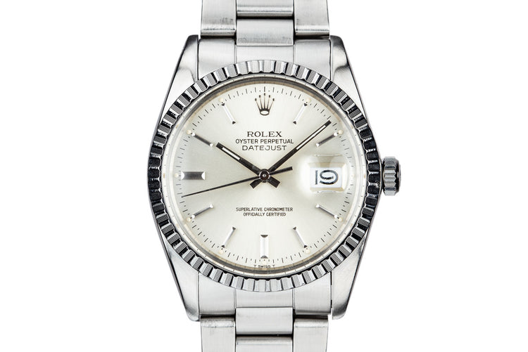 1981 Rolex DateJust 16030 Silver Dial