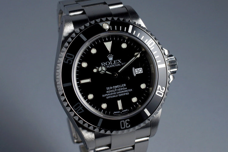 2002 Rolex Sea Dweller 16600