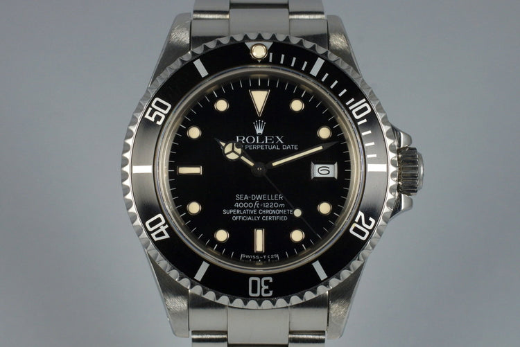 1986 Rolex Sea-Dweller 16660