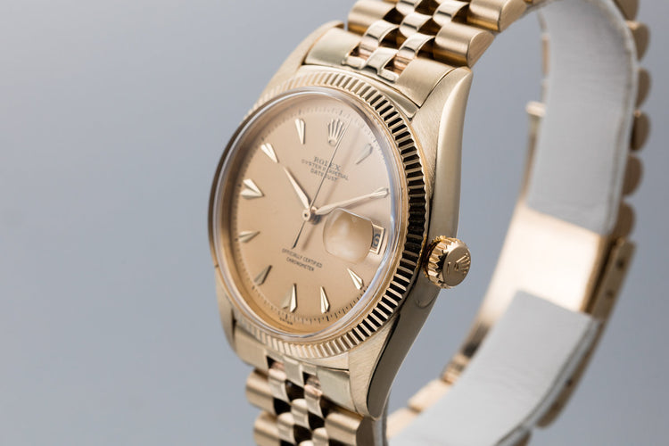 1965 Rolex 18K YG DateJust 6305