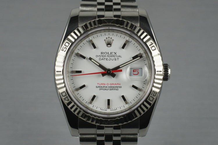 2003 Rolex DateJust 116264 Turn-O-Graph