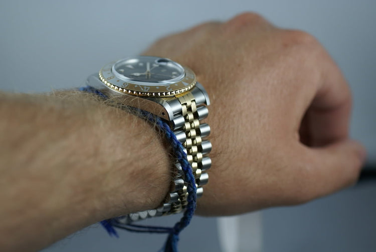 Rolex GMT Two Tone 16753 Root Beer