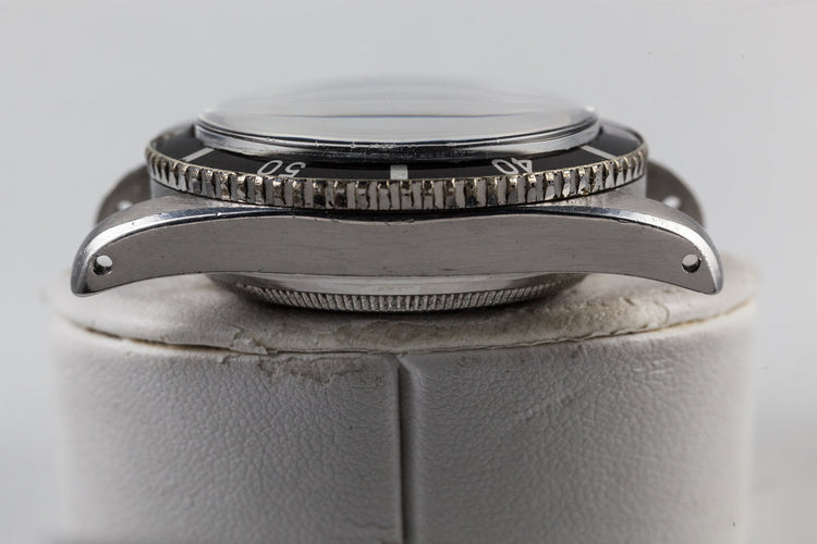 1954 Rolex Submariner Big Crown 6200 with Tropical Explorer 3, 6, 9 Dial and Big Logo Bracelet