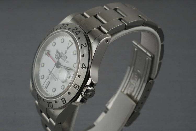 2002 Rolex Explorer II 16570