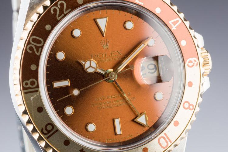 1993 Rolex Two-Tone GMT-Master II 16713 "Rootbeer"
