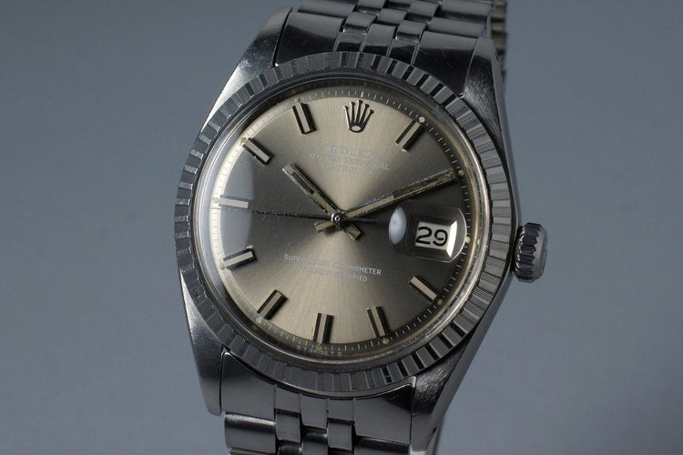 1971 Rolex DateJust 1603 with Gray ‘Wide Boy’ Sigma Dial