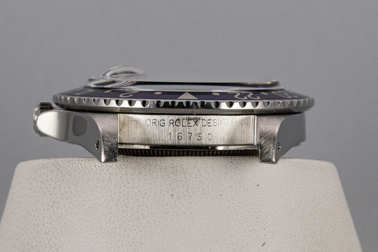 1984 Rolex GMT-Master 16750 "Pepsi" with SWISS Only Dial