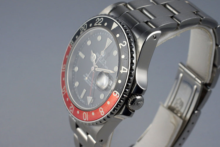 1988 Rolex Fat Lady GMT II 16760 Service Dial