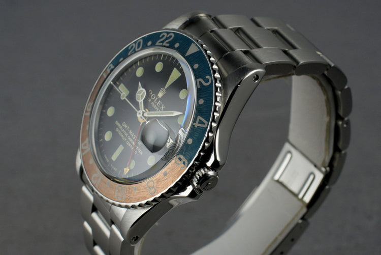 1965 Rolex GMT-Master 1675 Gilt Dial